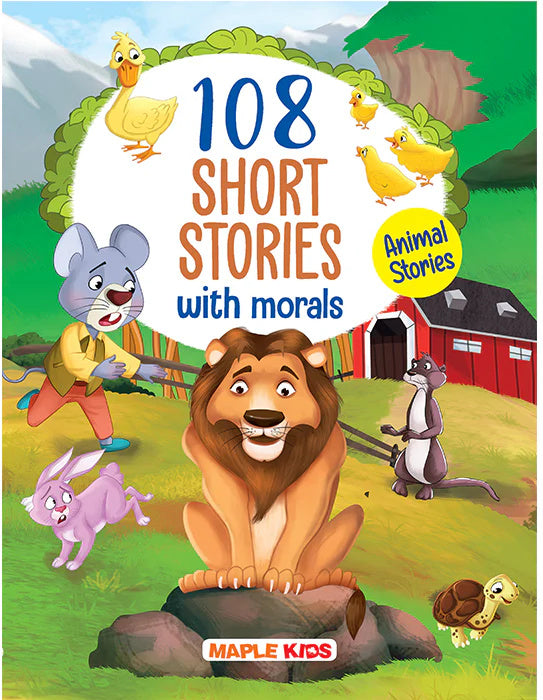 108 Short Stories With Moral Animal Based (Illustrated)