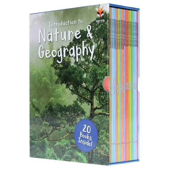 Children's Introduction To Nature and Geography 20 Books Box Set