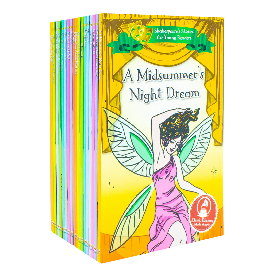 Shakespeare's Stories For Young Readers - 20-Book Set Collection
