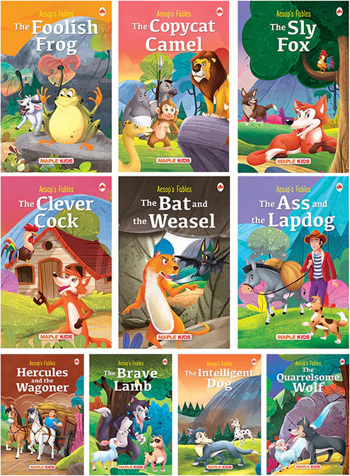 Aesop's Fables (Set of 10 Books)