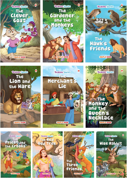 Bedtime Stories (Illustrated) (Set of 10 Books)