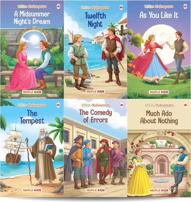 Shakespeare for Kids (Illustrated) (Set of 6 Books)