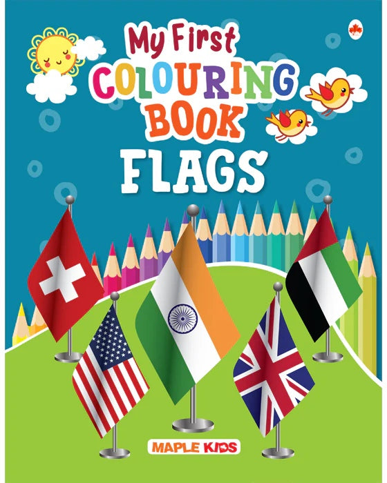 My first Colouring Book Flags