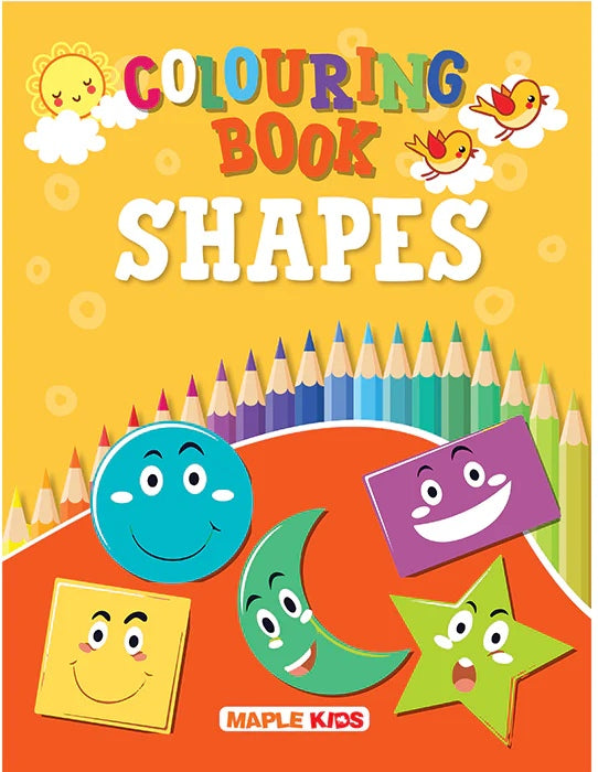 My first Colouring Book Shapes