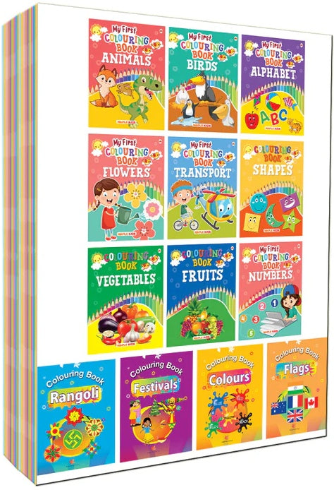 Colouring Books (Set of 13 Books)