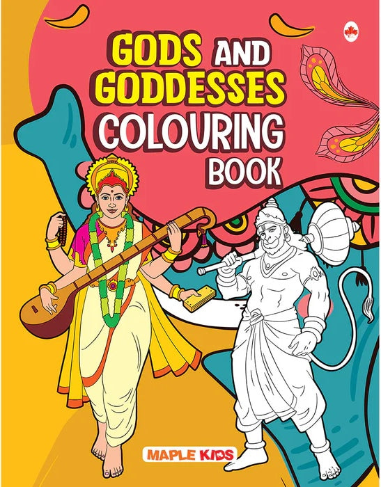 Gods And Goddesses Colouring Book