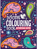 Doodle Colouring Book for Kids Motivational Quotes