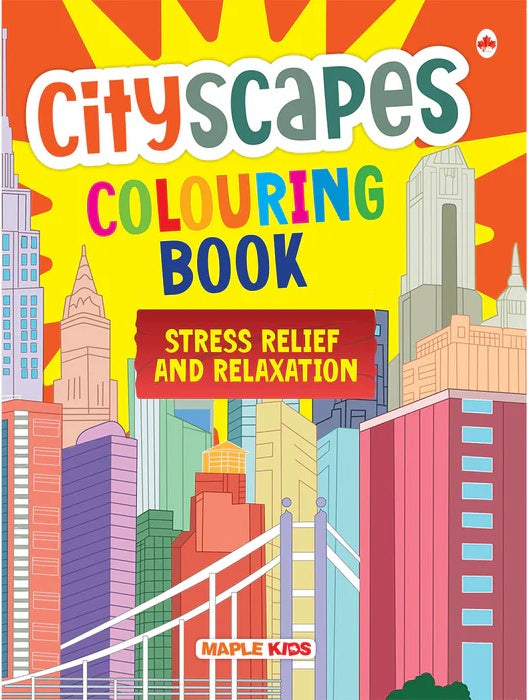 Cityscapes Colouring Book