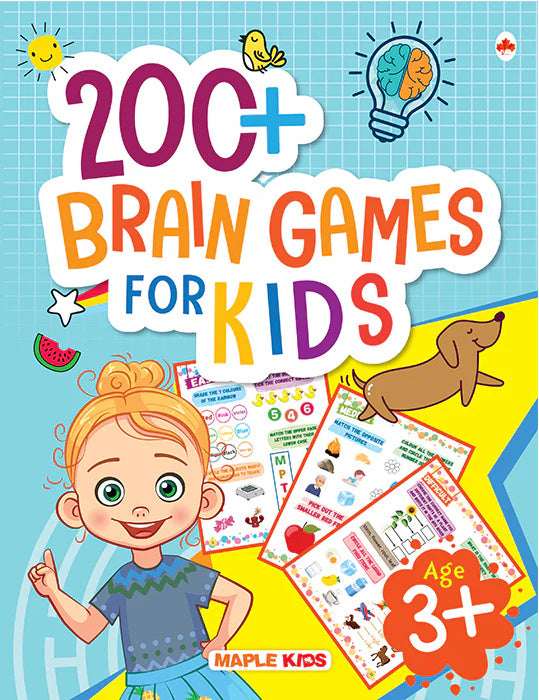 200+ Brain Games for Kids Age 6+