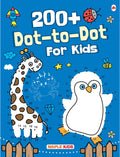 200+ Dot-to-Dot for Kids - Age 3+ BW