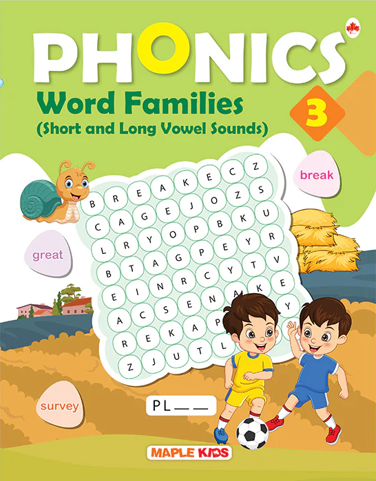 Phonics Word Families Book 3)