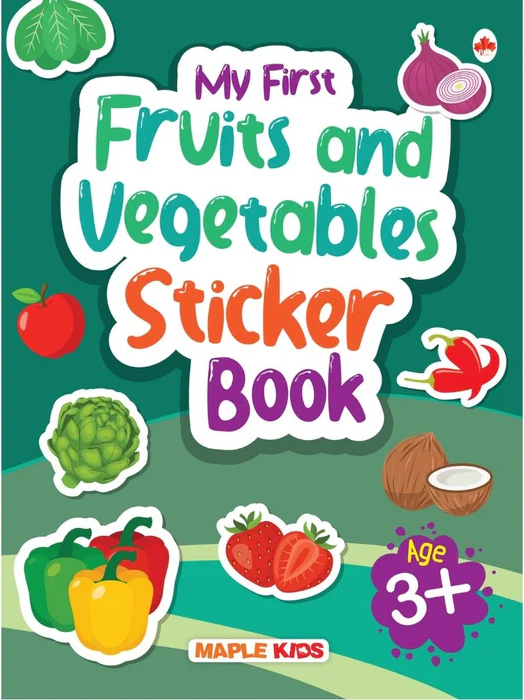 My First Sticker Book - Fruits and Vegetables