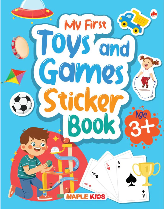 My First Toys And Games Sticker Book