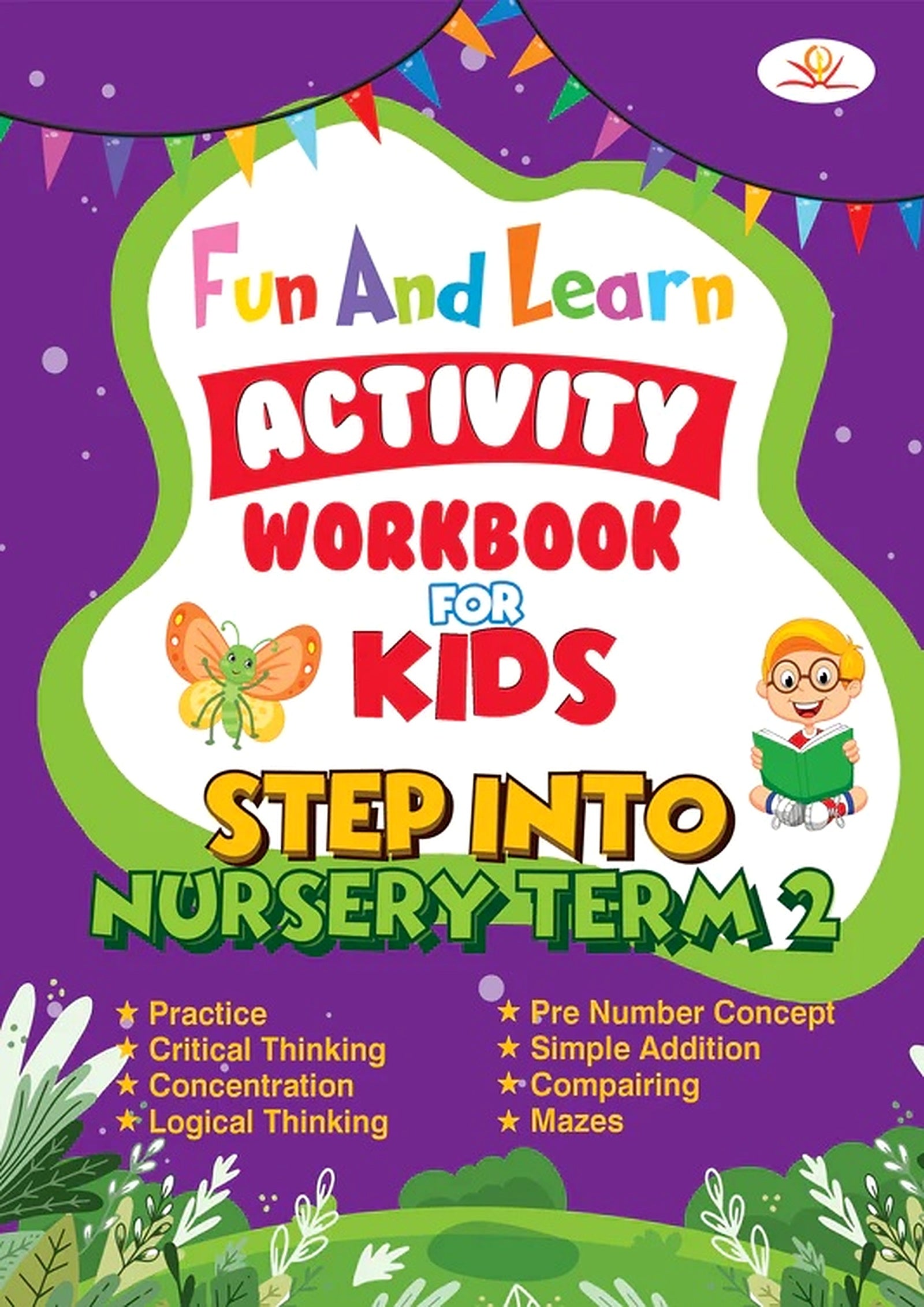 Step Into Nursery Term-2 Workbook book cover