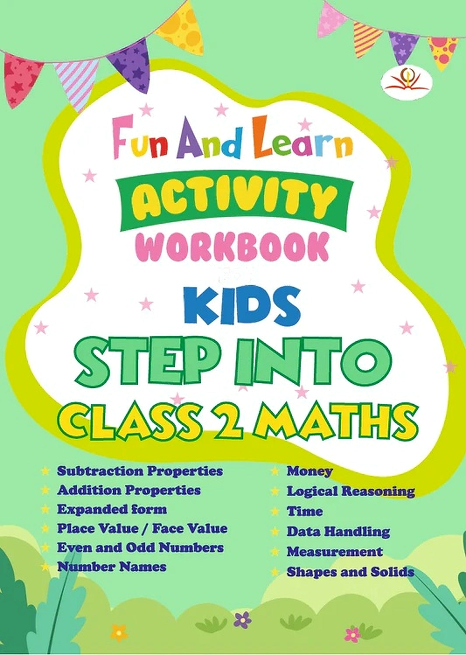 Step Into Class 2 Maths Workbook book cover