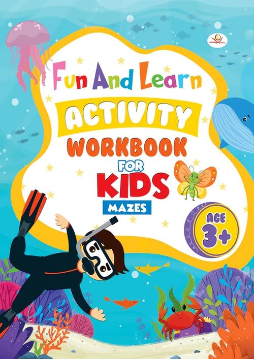 Kids Mazes Workbook book cover
