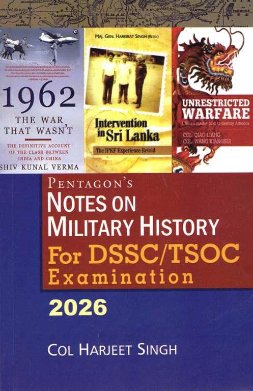 Pentagon's Notes on Military History 2026 For DSSC/ TSOC Examination 2026