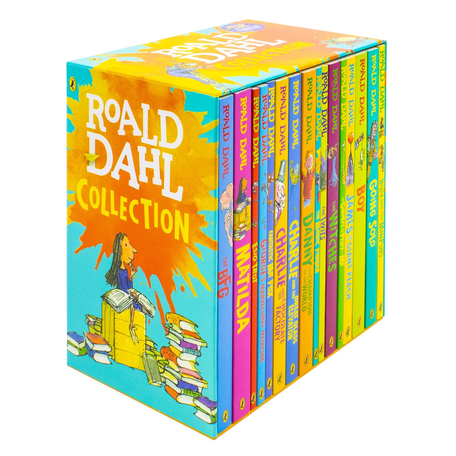 Roald Dahl Complete Collection (16 Copy Slipcase)