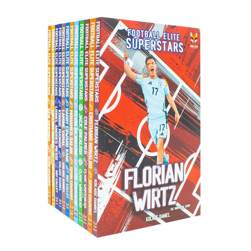 Football Elite Superstars 12 Books Box Set
